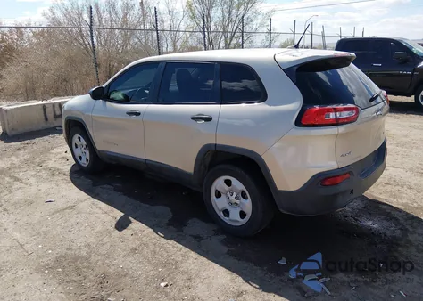 2014 Jeep Cherokee Sport from USA, damaged, VIN 1C4PJMAB9EW233589